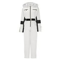 thumbnail image 6 of Up to 65% off Pitauce Ski Suit Women One Piece Slim Snowsuit Winter Waterproof Windproof Hooded Jumpsuit Insulated Warm Snowboard Romper, 6 of 8