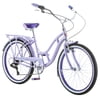 24" Girls' Schwinn Riverside Cruiser Bike, Purple