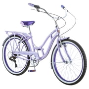 24" Girls' Schwinn Riverside Cruiser Bike, Purple