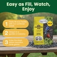 thumbnail image 3 of Alimento para aves Happy Wings: semillas de girasol negras con alto contenido de aceite, 6,8 kg, 3 of 9