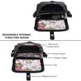 thumbnail image 4 of Crossbody Bags for Women - Real Leather Multi Pocket Travel Purse and Sling Bag (Shadow), 4 of 7