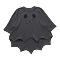 thumbnail image 3 of Camisa de Halloween para niños, flexible, versátil y transpirable para fiestas de disfraces y festividades. Gris oscuro 130cm, 3 of 9