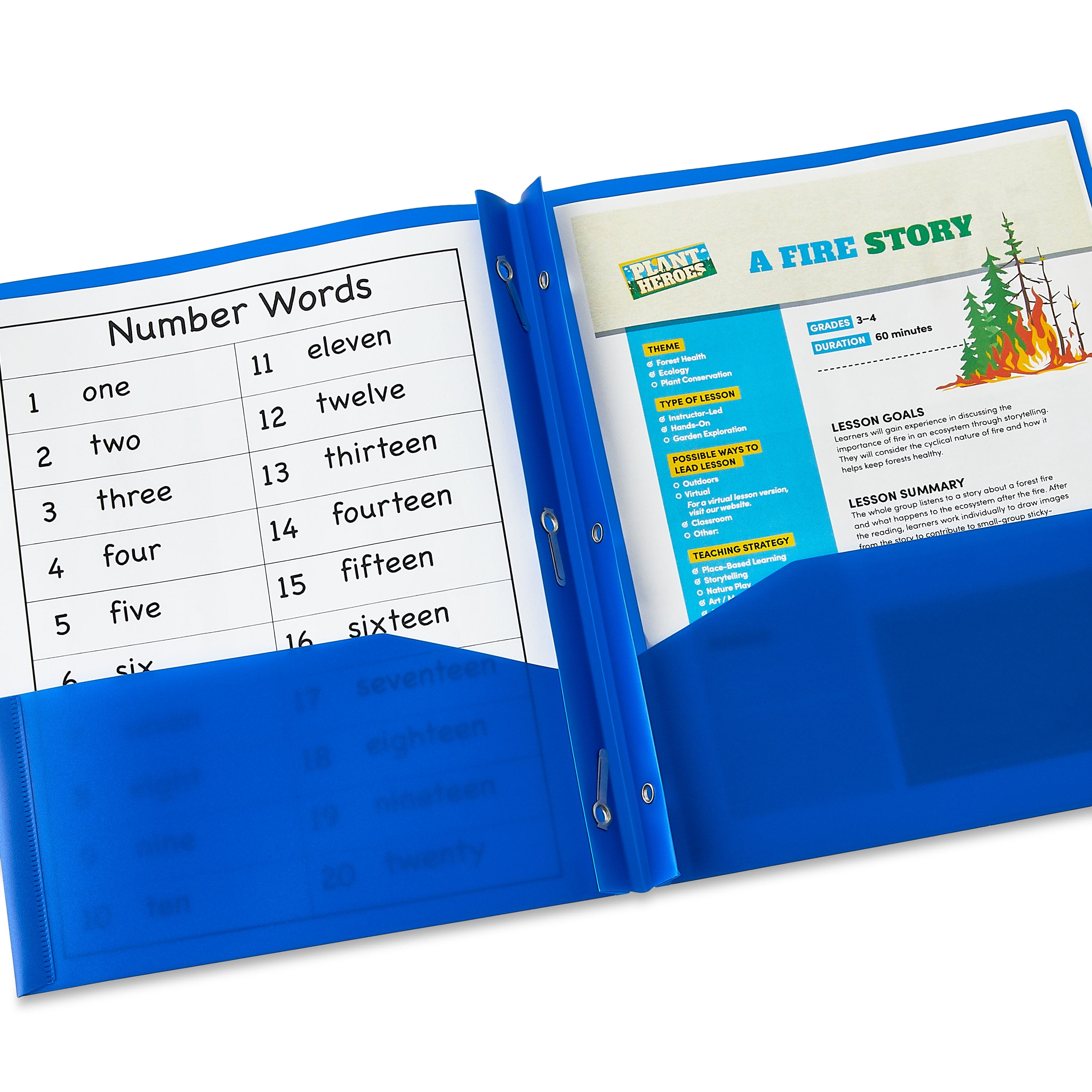 (4 pack) Pen+Gear 3-Prong 2-Pocket Poly Folders, 9.4" x 11.4", Assorted Colors, 10 Count