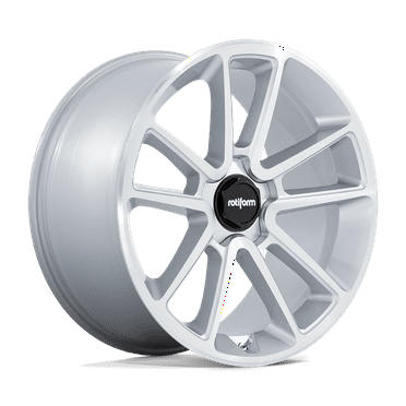 Rotiform 1PC Cast Aluminum Rim R192 21X10.5 5X112 GL-SLV-MACH-FC 38MM, R192210544 38
