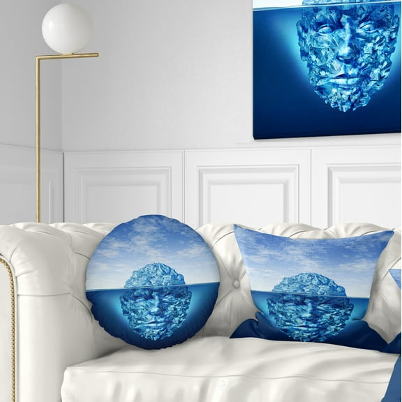 Designart Exploration and Discovery - Abstract Throw Pillow - 12x20