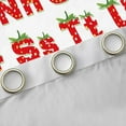 thumbnail image 4 of Manfei Educational Learning Blackout Curtains Set of 2 (52x84 Each),26 Letters Alphabet Window Curtains,Red Abc Alphabet Curtains and Drapes For Kids,Ultra Soft Home Decor, 4 of 6