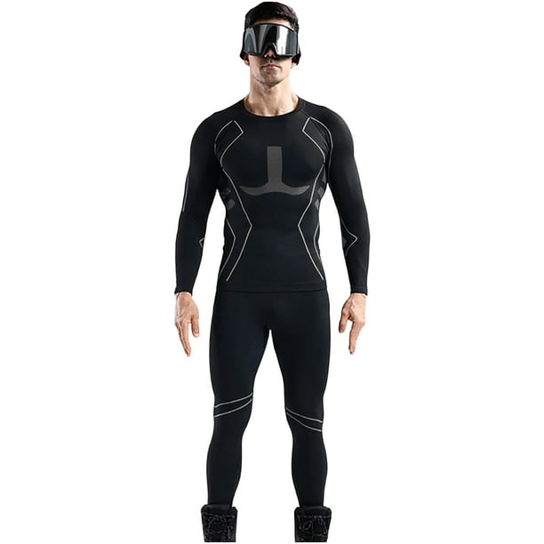Ropa interior térmica Tops Ropa interior térmica Transpirable Absorbe el sudor Compresivo Tops para hombres y mujeres