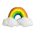 thumbnail image 4 of Enchanted Rainbow Magical with Squeaker & Crinkle Paper Plush Dog Toy, 4 of 7