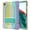 White/Green, variant on Dteck Case for Samsung Galaxy Tab A8 10.5-inch X200 X205 X207,Shockproof Rubber 3-Layer Protection Case Heavy Duty Kickstand Cover for Galaxy Tab A8 10.5 (2022),Red/Colorful