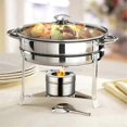 thumbnail image 3 of 10-Pack Stainless Steel Chafing Dish Fuel Holders with Covers, Durable and Reusable Chafing Fuel Holder Set, 3 of 5