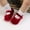 Red, variant on Yoyauz Baby Girl Mary Jane Shoes Anti Slip Rubber Sole Ballet Slippers Princess Dress Wedding Shoes Newborn Kids Shoes Toddler Shoes（0-12 Month）