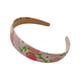 thumbnail image 2 of Diademas para mujer, diadema cuadrada, diadema con estampado de frutas, banda para el cabello con estampado floral, banda ancha para el cabello con tarjeta., 2 of 2