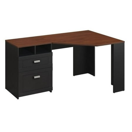 Bowery Hill Corner Computer Desk In Antique Black Walmart Canada