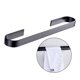 thumbnail image 3 of Toallero de baño, juego de accesorios de baño, toalleros resistentes, soporte para toallas para piscina 45cm Negro, 3 of 9