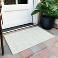 thumbnail image 6 of Addison Rugs Chantille Indoor/Outdoor Transitional Geometric Ivory Washable Rectangle Rug, 1'8" x 2'6", 6 of 6