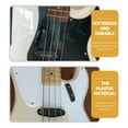 2 Sets Guitars Guitar Thumbrest Finger Rest for Bass Bass Parts Bass Thumb Rest Bass Thumb Rest