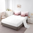 thumbnail image 5 of Feelyou Rosy Brown Gradient Bedding Comforter Set 7pcs for Adult, Modern Art Abstract King Bedding Sets, Simple Fashion Theme Reversible Bed Sheets, Breathable Home Decor, 5 of 8