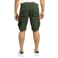 thumbnail image 2 of X RAY JEANS Men's Belted 12.5" Inseam Knee Length Cargo Shorts, Charcoal, 48, 2 of 8
