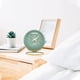 thumbnail image 5 of 1 Pcs Pink European Metal Alarm Clock, Desktop Bedside Student Silent Clock, 5 of 5