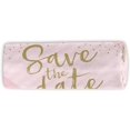 thumbnail image 4 of Customize Save The Date Cylindrical Pencil Bag, Pencil Box Zipper Stationery Bag, Wash Bag, 4 of 4