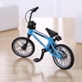 thumbnail image 2 of Finger Mountain Bikes Mini Diecast aleación Stents bicicleta azul cielo azul, 2 of 4
