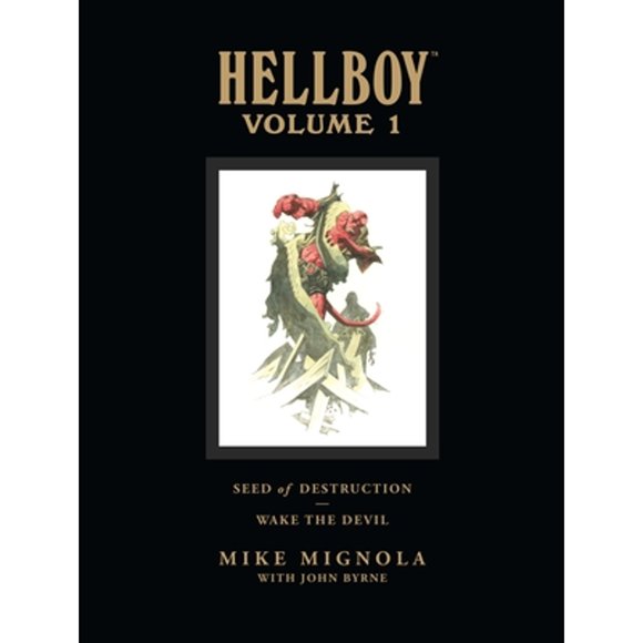 Pre-Owned Hellboy Library Volume 1: Seed of Destruction and Wake the Devil (Hardcover 9781593079109) by Mike Mignola