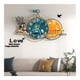 thumbnail image 3 of Reloj de pared decorativo for sala de estar, reloj silencioso, 3 of 6