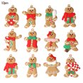 thumbnail image 1 of Worallymy 12 piezas de adornos para árboles de Navidad decoración de PVC suave colgantes para festivales regalo para sala de estar hogar un estilo Worallymy JD735810588, 1 of 7