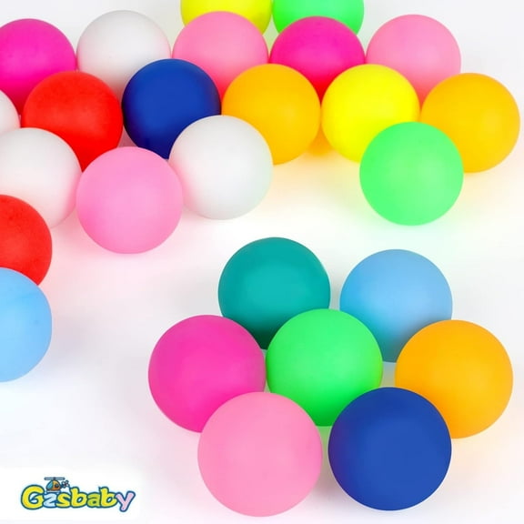 Gzsbaby 28 Pcs 40mm Ping Pong Balls for Table Tennis, Games, Arts, Kids, and Pet Toys