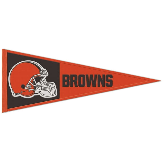 WinCraft Cleveland Browns 13" x 32" Retro Logo Wool Pennant