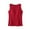 Red, variant on Built in Bra Tank Tops for Women High Neck Workout Camisole Cozy Seamless Basic Undershirt Summer Casual Sleeveless Tank Top