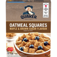 thumbnail image 4 of Quaker, Oatmeal Squares, Maple & Brown Sugar Flavor, Crunchy Oat Cereal, 500g/17.6oz. Box, 4 of 4