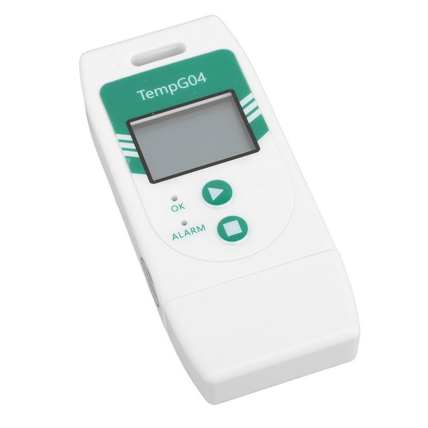 Registrador De Datos De Temperatura USB - 14400 Puntos, Hasta 60 Días, IP65, Desechable | Para Alimentos, Medicinas, Transporte