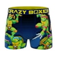 thumbnail image 2 of CRAZYBOXER Men's Underwear Ninja Turtles Resistant Distortion-free Boxer Brief Original (3 PACK), 2 of 7