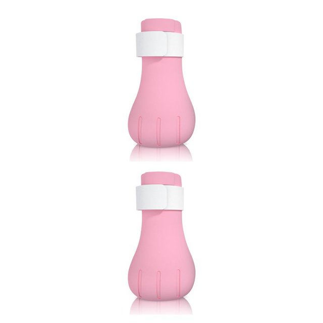 sweethay 4 piezas de zapatos antiarañazos para mascotas, botas, cubiertas de pies pequeñas ajustables antimordidas, guantes de uñas con garra Type1 NO1