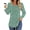 1 Green Floral, variant on Fantaslook Pleated Blouses for Women Dressy Casual Long Sleeve Shirts Fall Tunic Tops
