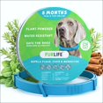 thumbnail image 1 of Collar antipulgas y antigarrapatas FurLife impermeable azul ajustable, 1 of 9