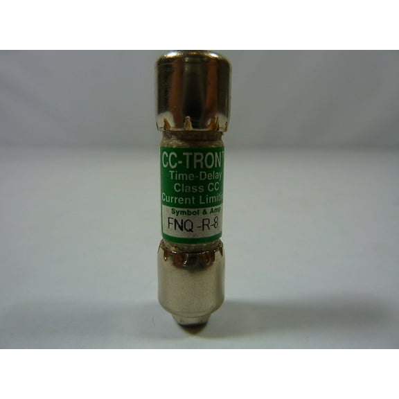 Bussmann FNQ-R-8, 8 Amp (8A) 600V Midget Time-Delay Class CC Fuse