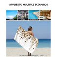 thumbnail image 5 of Brown Eucalyptus Leaves Towel Set of 3, Soft Microfiber Bath Towels, Hand Towel, Washcloths, Summer Watercolor Leaf Quick-Dry Absorbent Towels for Bathroom Kitchen Hotel Beach Gym Spa, 5 of 7