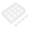 thumbnail image 2 of ZPSHYD capsules de café outil de remplissage manuel de carton Porte-Capsules de café manuel à 12 Treus, outil de remplissage Réutilisable avec Presse-Café Intégré, Support de Rangement pour capsules, 2 of 14