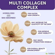 Healblend Collagen Supplement for Women and Men and Healthy Joints, Healthy Skin, Hair and Nails - 120 Capsules