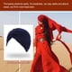 thumbnail image 3 of Minnieouse Musulmanes Turbante Hijabs Gorras Cruz Pre-Atado Sombrero Indio Transpirable Elasticidad Beanie Chemo Cover Mujeres Headwear azul Type3 NO3, 3 of 6