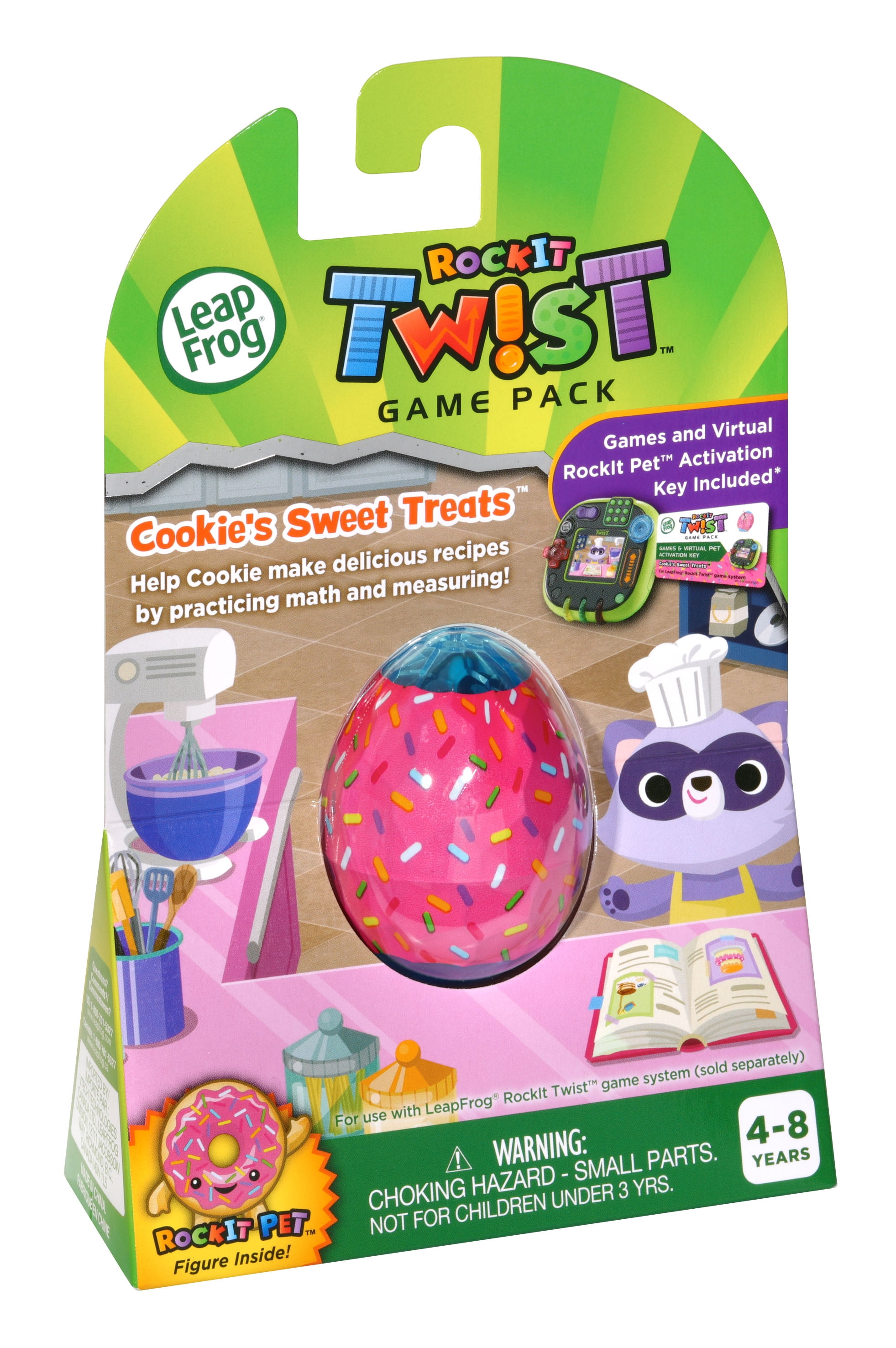 LeapFrog Rockit Twist Game Pack Cookie's Sweet Treats for sale online