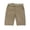 Khaki, variant on Men's Multi Pocket Casual Golf Belted Cargo Dress Shorts Big Plus Sizes (Camo, 44)
