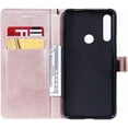 thumbnail image 2 of HAHDAXIA Compatible for Case Huawei Psmart Z (with Hole), PU Leather Folio Card Holder Storage Wallet Case,Magnetic Closure Shockproof Kickstand for Women Men Rose Gold & 2X Screen Protector, 2 of 7