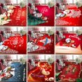 thumbnail image 2 of CLEARANCE--SweetCandy Christmas Carpet Christmas Decorative Rug for Living Room Bedroom Floor Rug Runner, 2 of 6