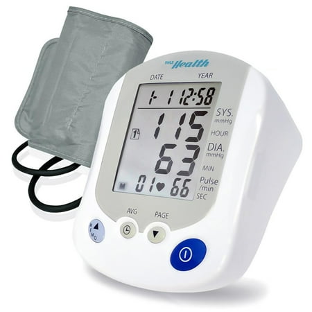 pyle bt blood pressure monitor with downloadable health tracking app