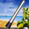 thumbnail image 2 of 10 inch Stainless Steel Cocktail Muddler - Professional Home Bar Muddler for Creating Mojitos, Margaritas, Mint & Fruit Based Drinks, 2 of 6