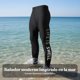 thumbnail image 4 of Abbraccia Pantalones de buceo para hombre, protección solar, secado rápido, compresión, ajuste flexible, diseño de olas, 4 of 6