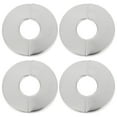 thumbnail image 1 of 4 Pcs Stainless Steel Round Escutcheon Plates Decorative Covers, 1 of 9